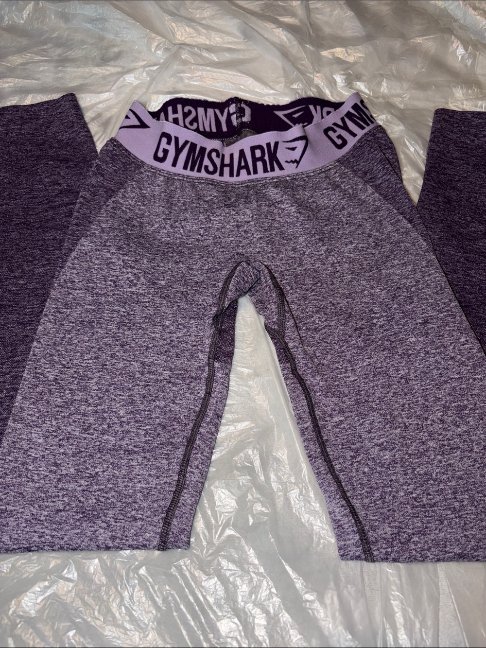 Gymshark Lavender Heather Seamless High-Rise Leggings